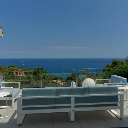 Sa Riera Vue Panoramique Et A Pieds ヴィラ *